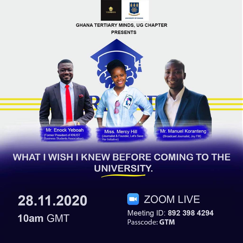 WEBINAR: What I Wish I Knew Before Coming To The&nbsp;University