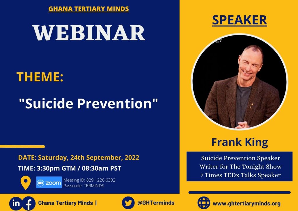 WEBINAR: Suicide Prevention