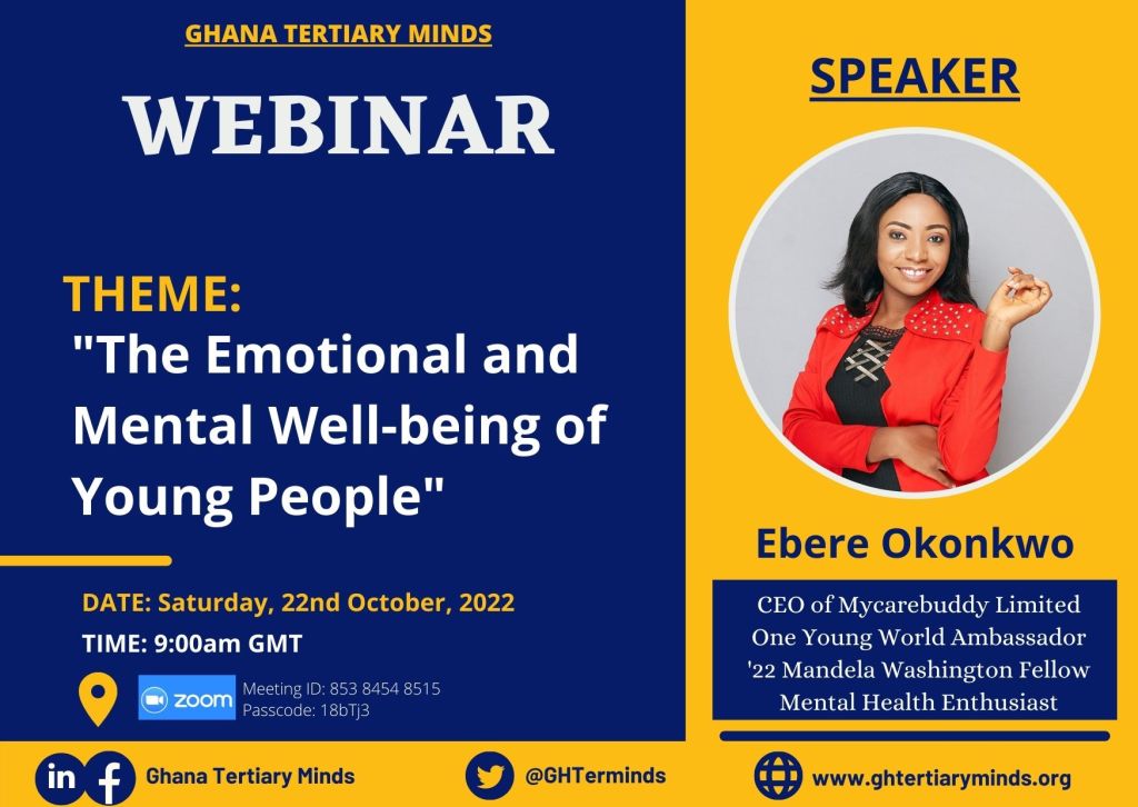 WEBINAR: The Emotional and Mental Well-being of Young&nbsp;People