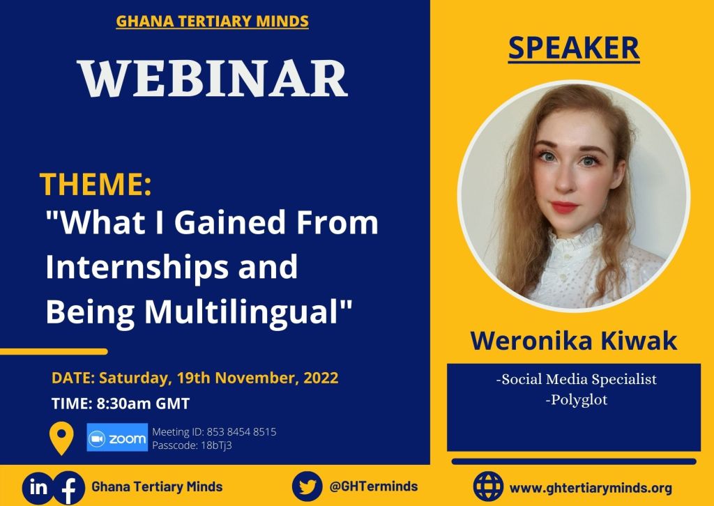 VIDEO: November Webinar With Weronika KIwak From Leeds&nbsp;UK